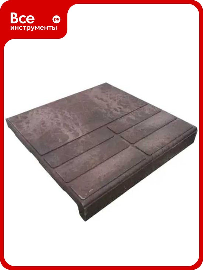 Ступень композитная сборная NeoКомпозит (СКС) 330x330x27 коричневый ТДС(Т)-Т