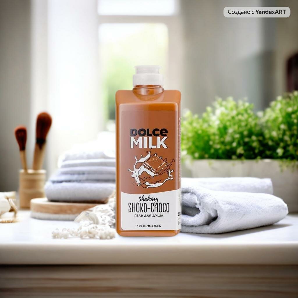 Гель для душа Dolce Milk "Мулатка-Шоколадка", для всех типов кожи, 460мл