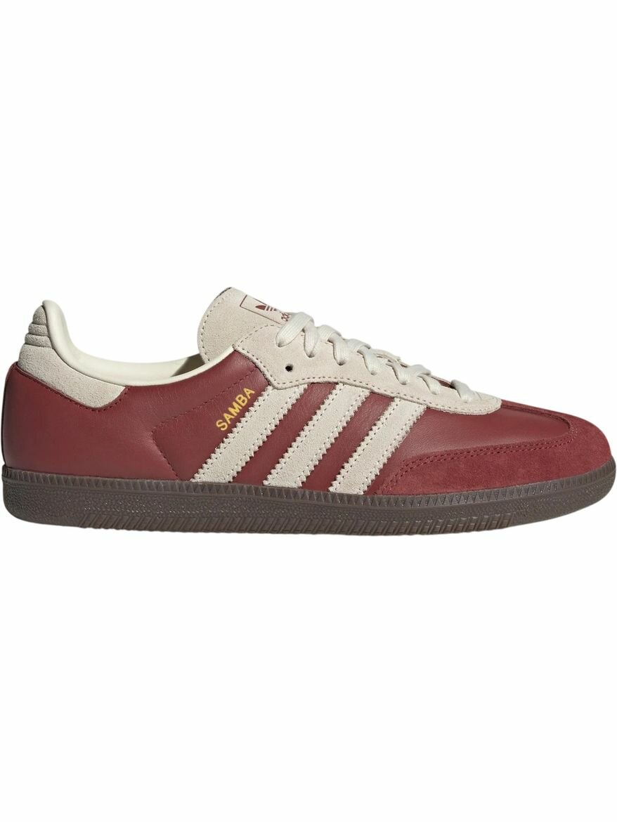 Кеды adidas Samba OG, полнота F (EU)/ на среднюю стопу, размер 10 UK, красный