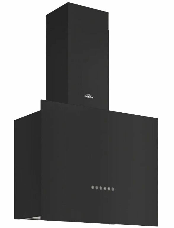 Вытяжка Метеорит 60П-700-Э4Д черный ELIKOR