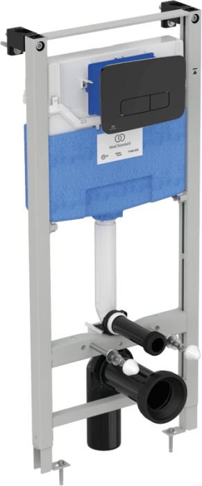 Система инсталляции для унитазов Ideal Standard ProSys R0308A6 с кнопкой смыва черной матовой