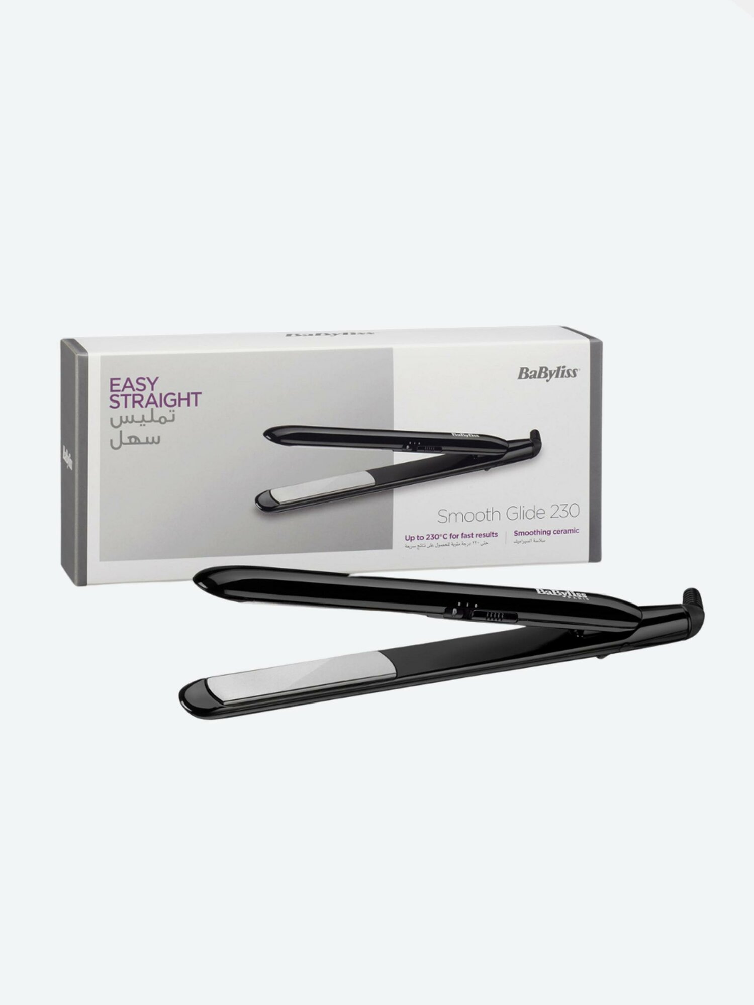 Выпрямитель волос BaByliss ST240SDE, керамические пластины, 2 режима температуры