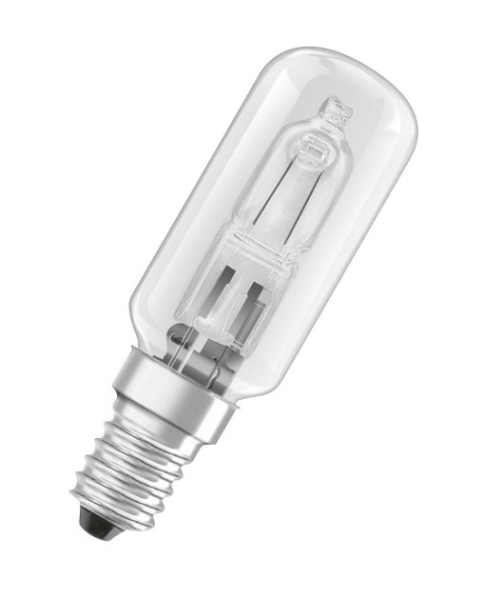 Галогенная лампа OSRAM 64861T ECO CL HALOLUX T26 40W 490lm 230V E14 d26x80 прозрачная