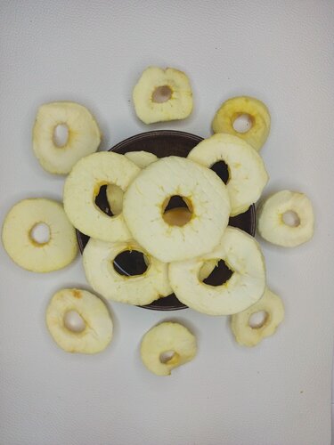 Изображение товара Яблоко сушеное (зефирки, вяленое, колечки, без кожуры) натуральные, 1000г Армения премиум