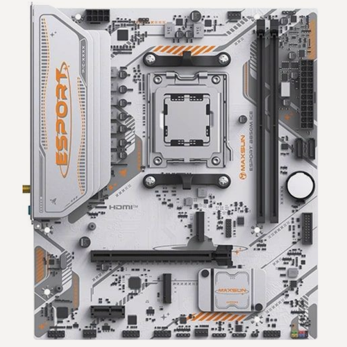 Изображение товара Материнская плата MAXSUN MS-eSport B850M WIFI ICE, AM5, B850, белый