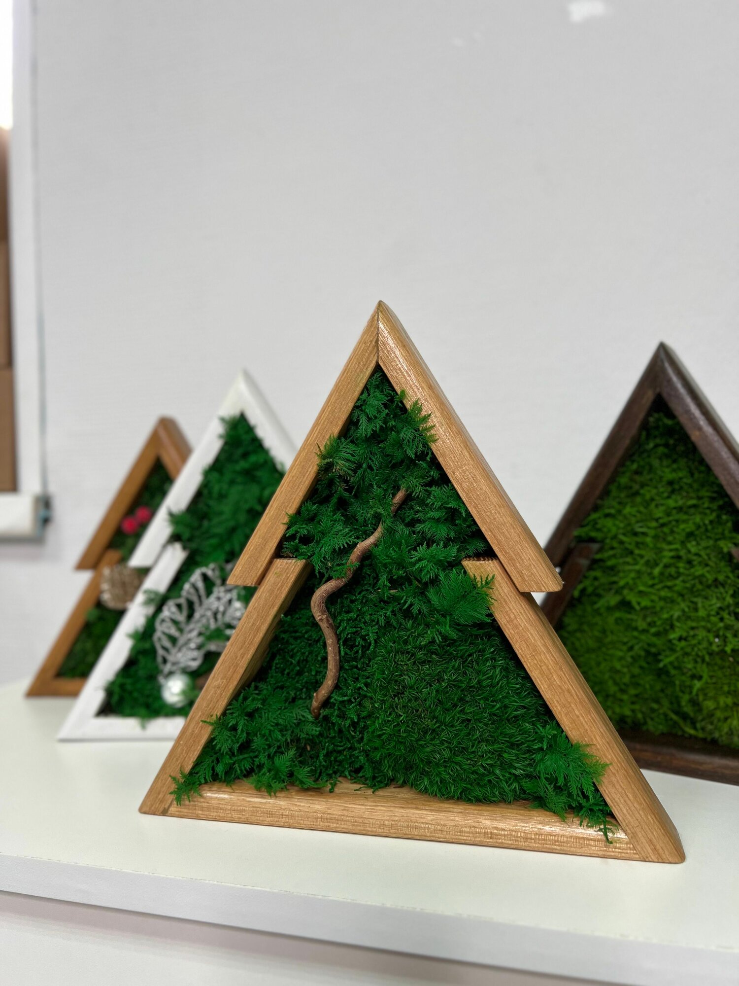 Ёлка со мхом