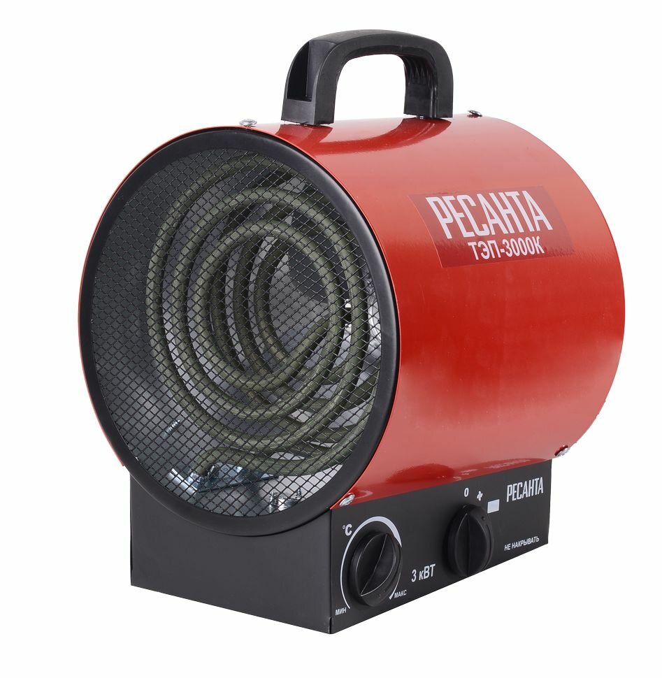 Пушка тепловая электрическая ТЭП-3000К кругл. Ресанта 67/1/8