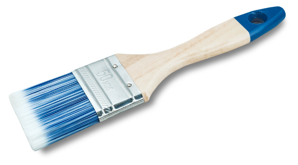 Кисть малярная плоская "Standard" искусственная щетина 50 мм VIRTUS