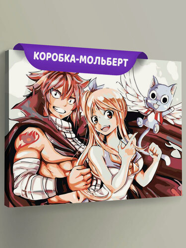 Изображение товара Картина по номерам Аниме манга Хвост Феи Fairy Tale 12 40х50