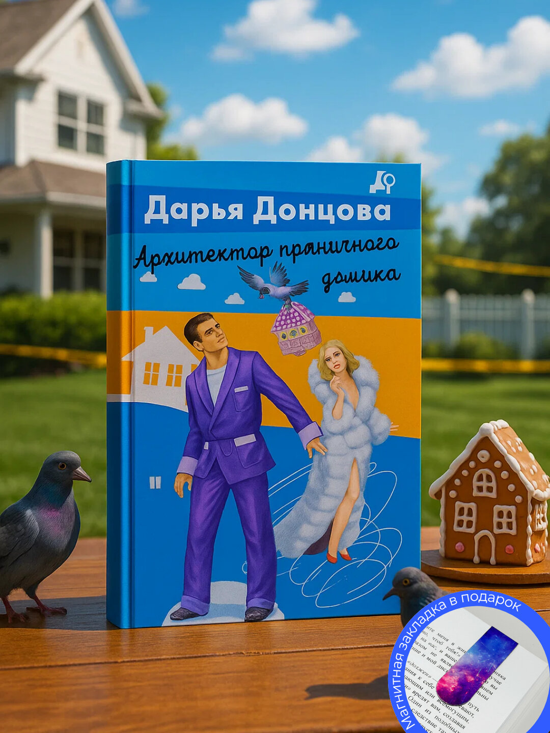 Книга Дарья Донцова "Архитектор пряничного домика", мягкий переплет, 2025 г, 203 стр