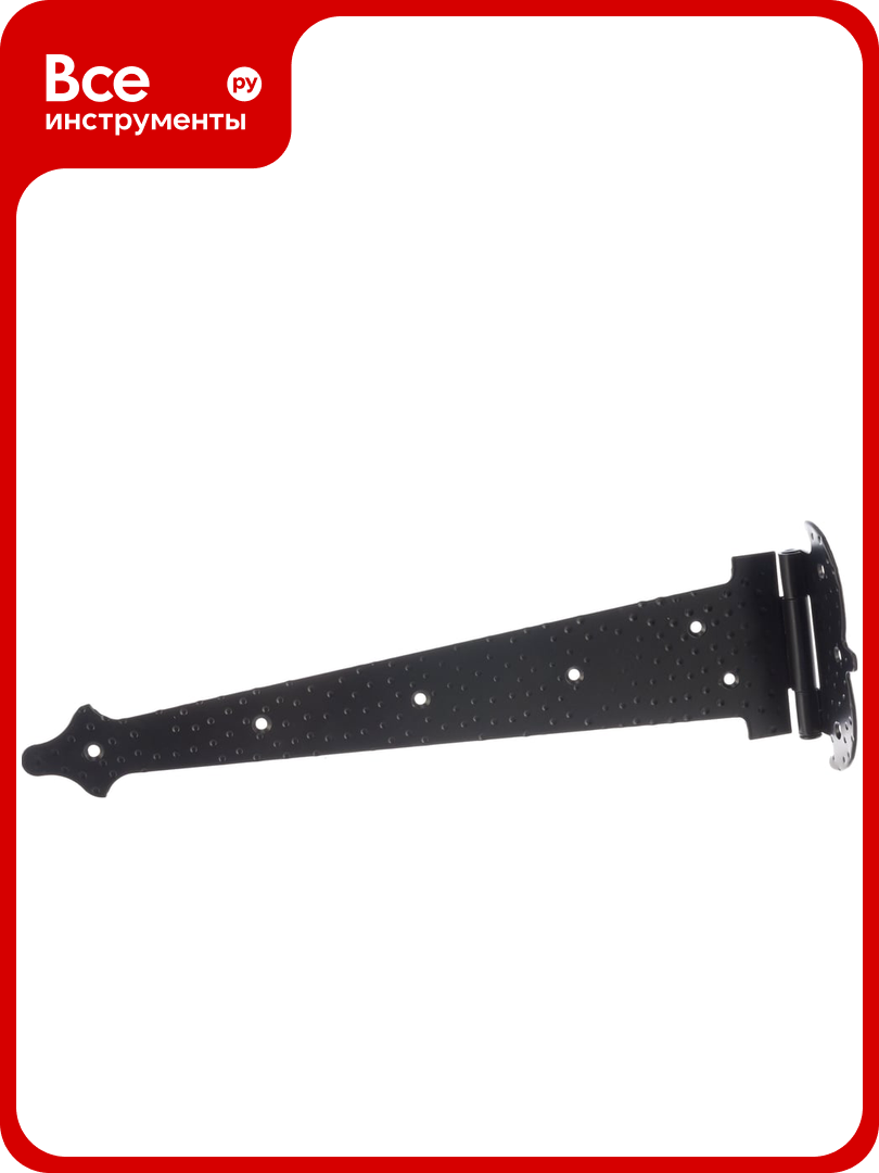 Накладная петля Amig черная 554-400х2