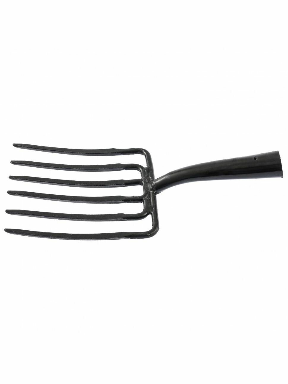 Вилы 6 - и рогие копальные 195 х 220 мм кованые без черенка Арти Россия 63839