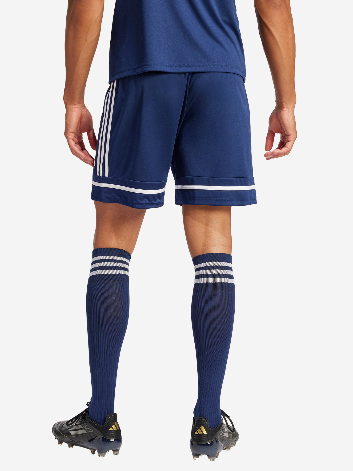 Шорты спортивные adidas, размер L, синий — фото 1