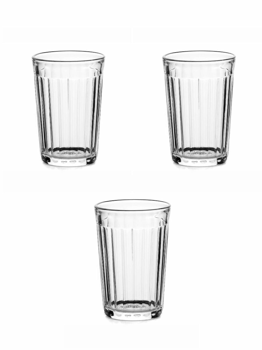 Стакан граненый 3 шт