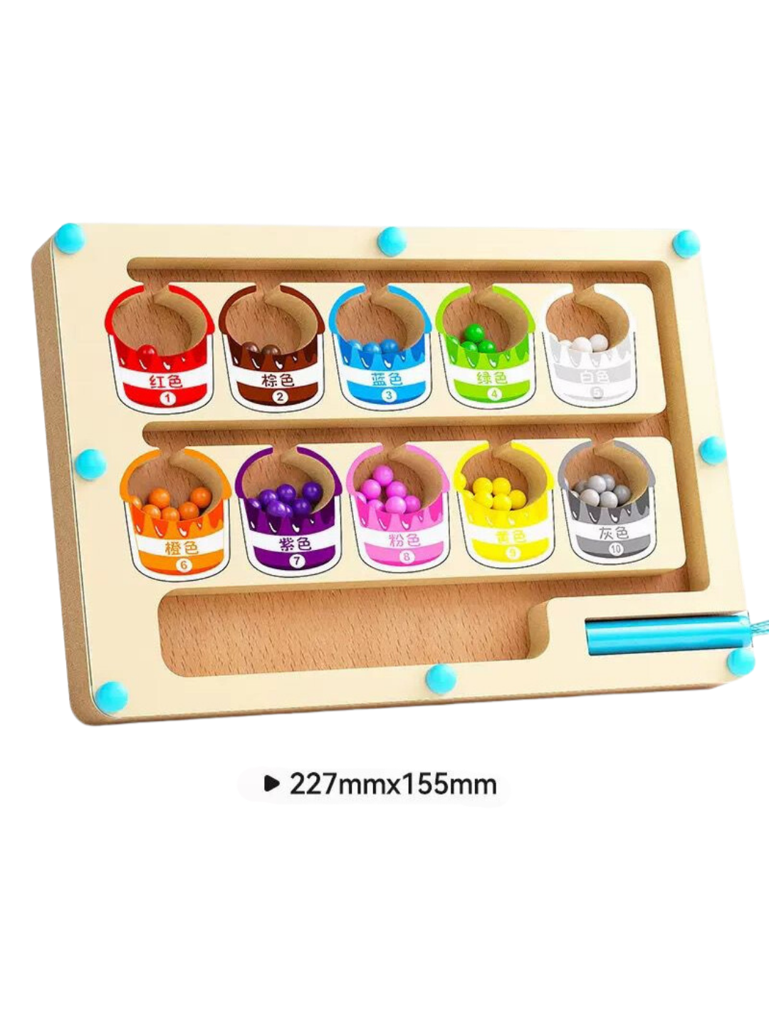 Игрушка деревянная "Магнитная", развитие логики и моторики для детей