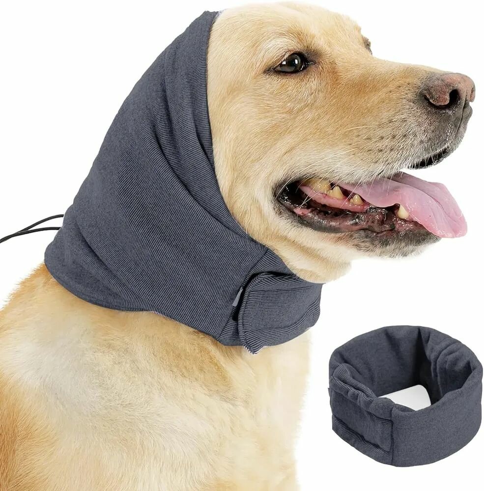 Повязка на голову для снятия тревоги у собак