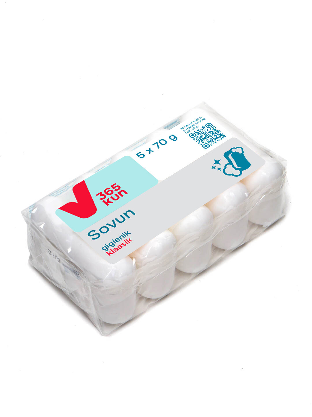 Мыло «Classic» 365 KUN, 5×70 г