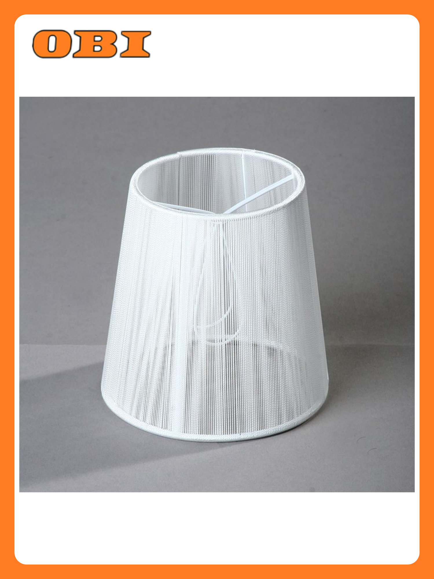 Абажур Vitaluce Е14 текстиль 12х9х9