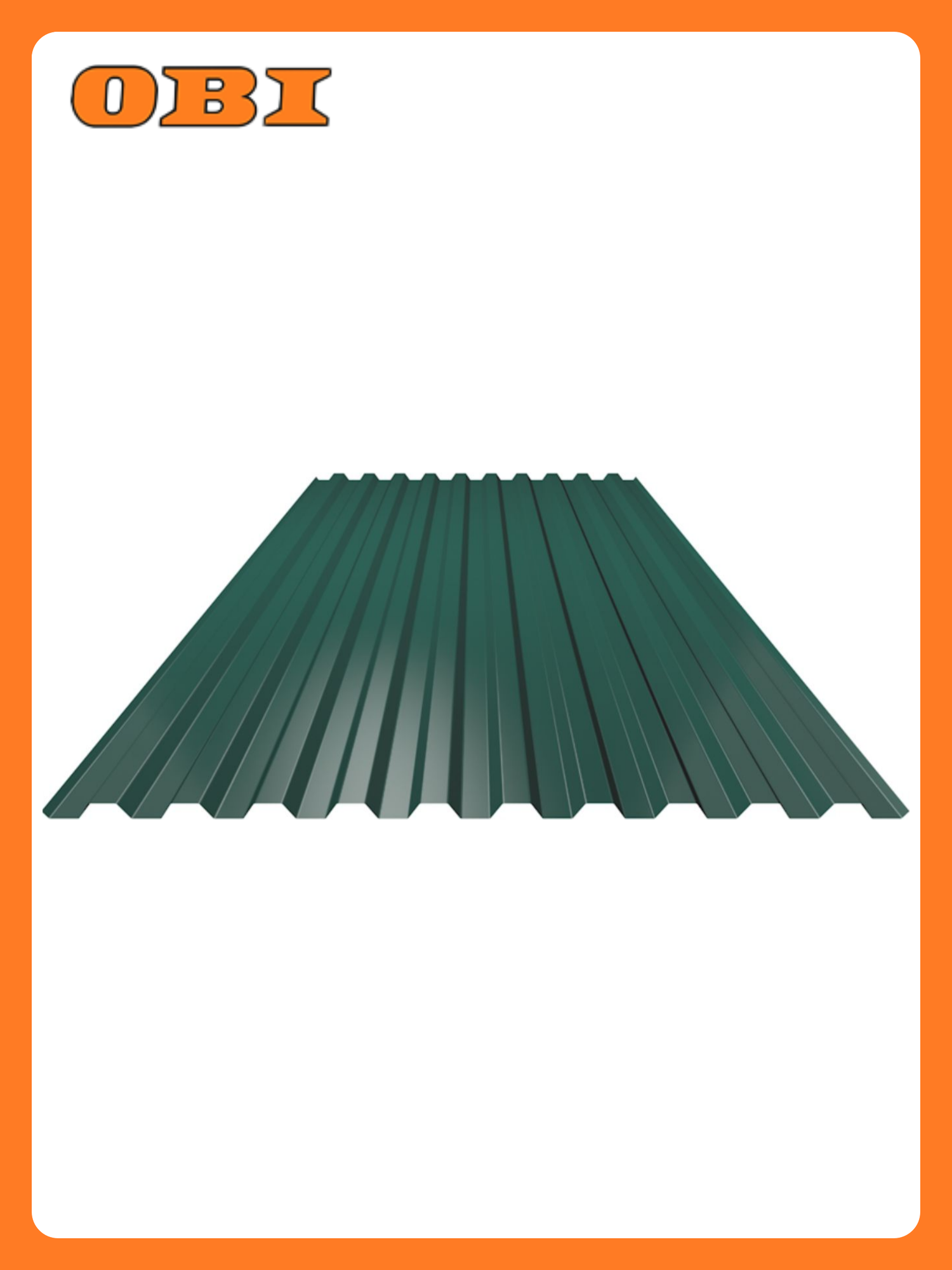 Профнастил Таврос С-21 RAL 6005 зеленый мох 045х1050х2000мм