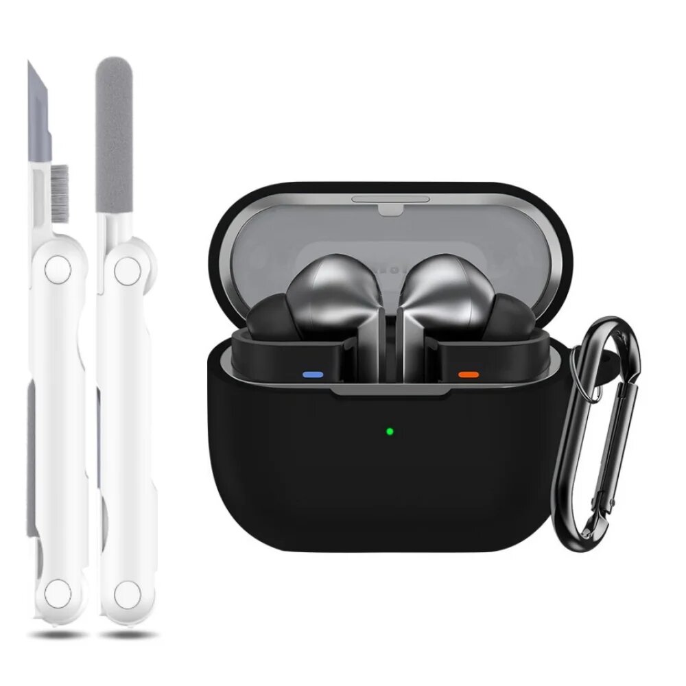 Силиконовый чехол для Samsung Galaxy Buds 3 For Buds 3FE, Black