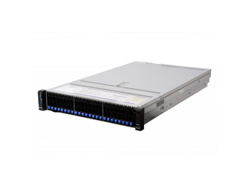 Серверная платформа -SR2425LS-NV Rack 2U 2xXeon LGA4677 32xDDR5/5600MHz(upto 8TB) 24xHDD SFF SATA/SAS/NVMe + 2xSFF rear 2x M.2 (2280 / 22110) noRAID 5xPCIe 5.0/4.0 2x1GbE 2x1300W Rails