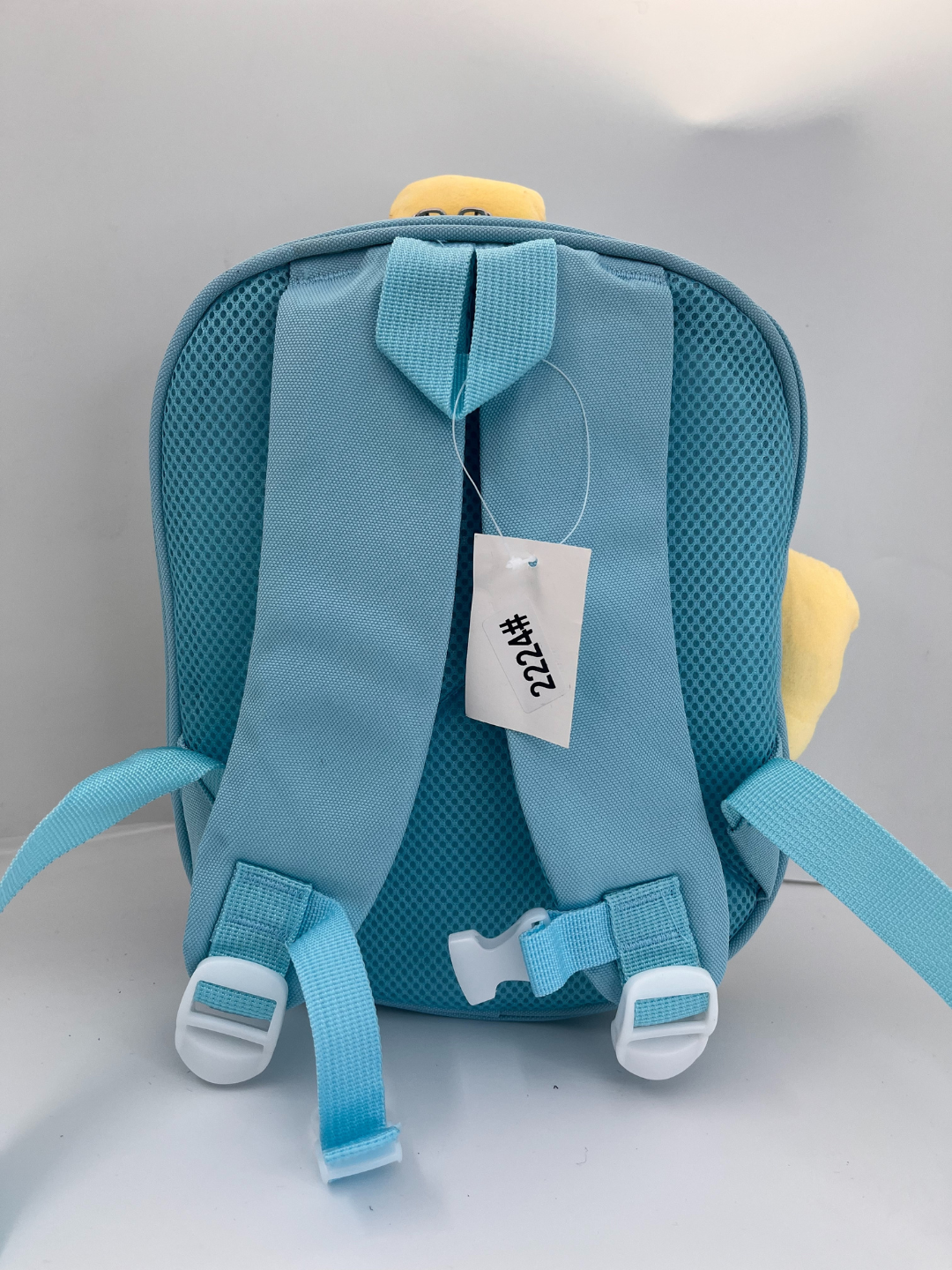 Рюкзак бочонок , голубой, — фото 1