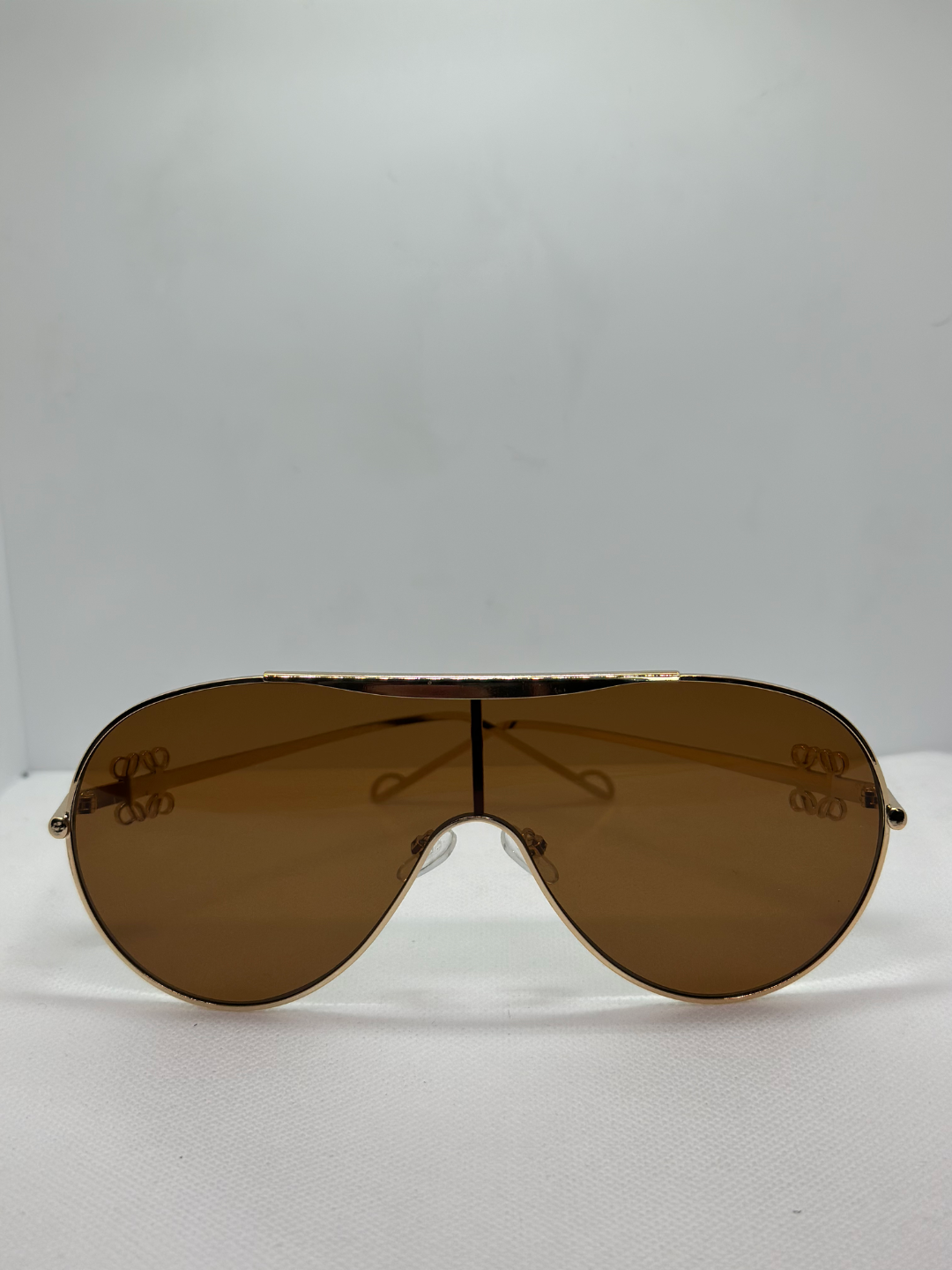 Солнцезащитные очки , коричневый — фото 1