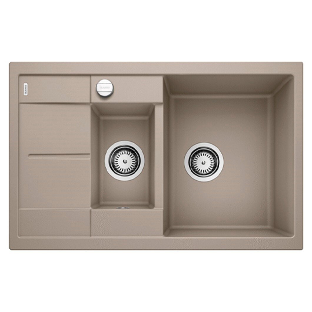Кухонная мойка Blanco Metra 6 S Compact Silgranit серый беж арт. 517353