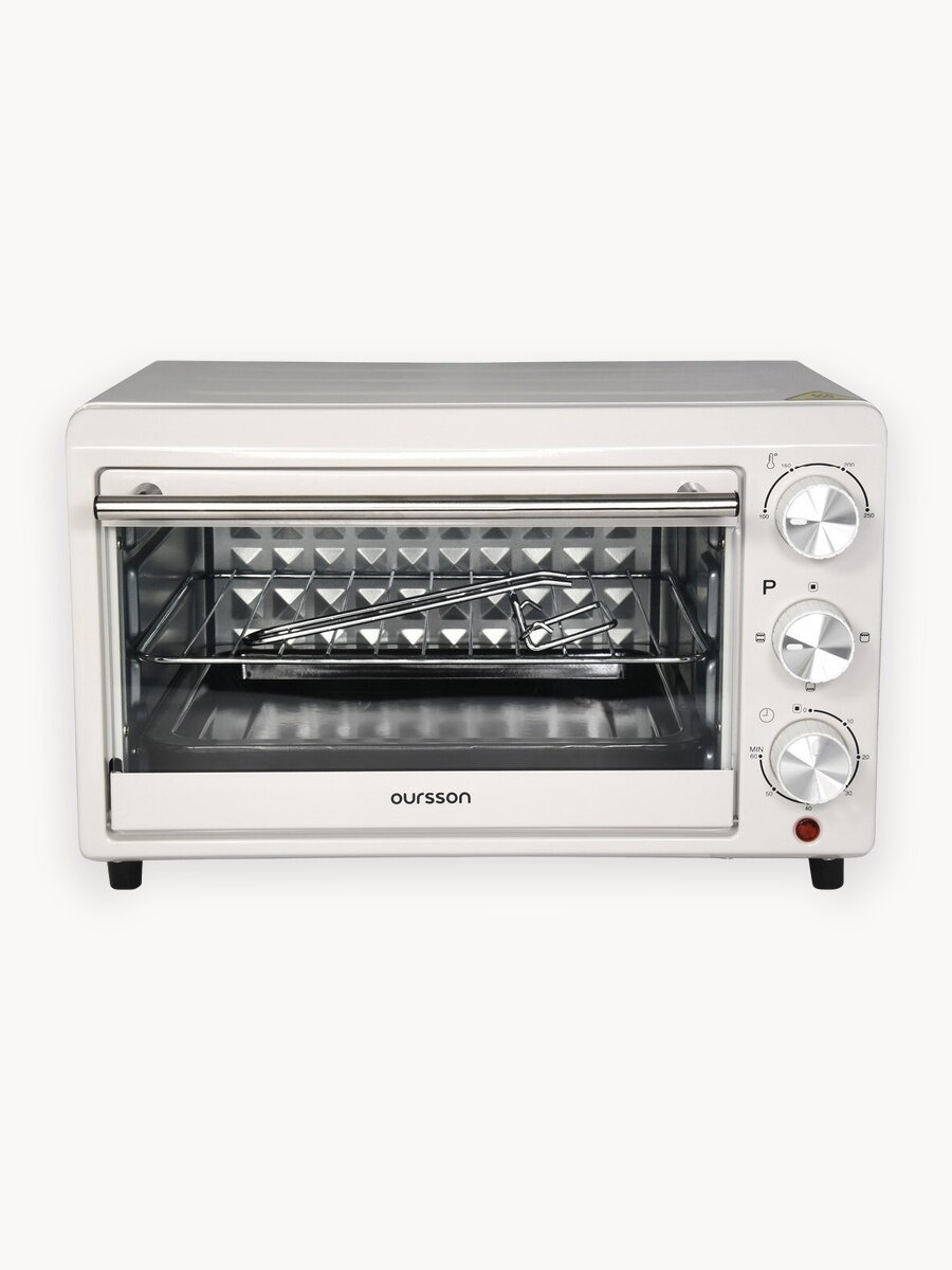 Мини-печь Oursson MO0602/WH, белый, механическое управление