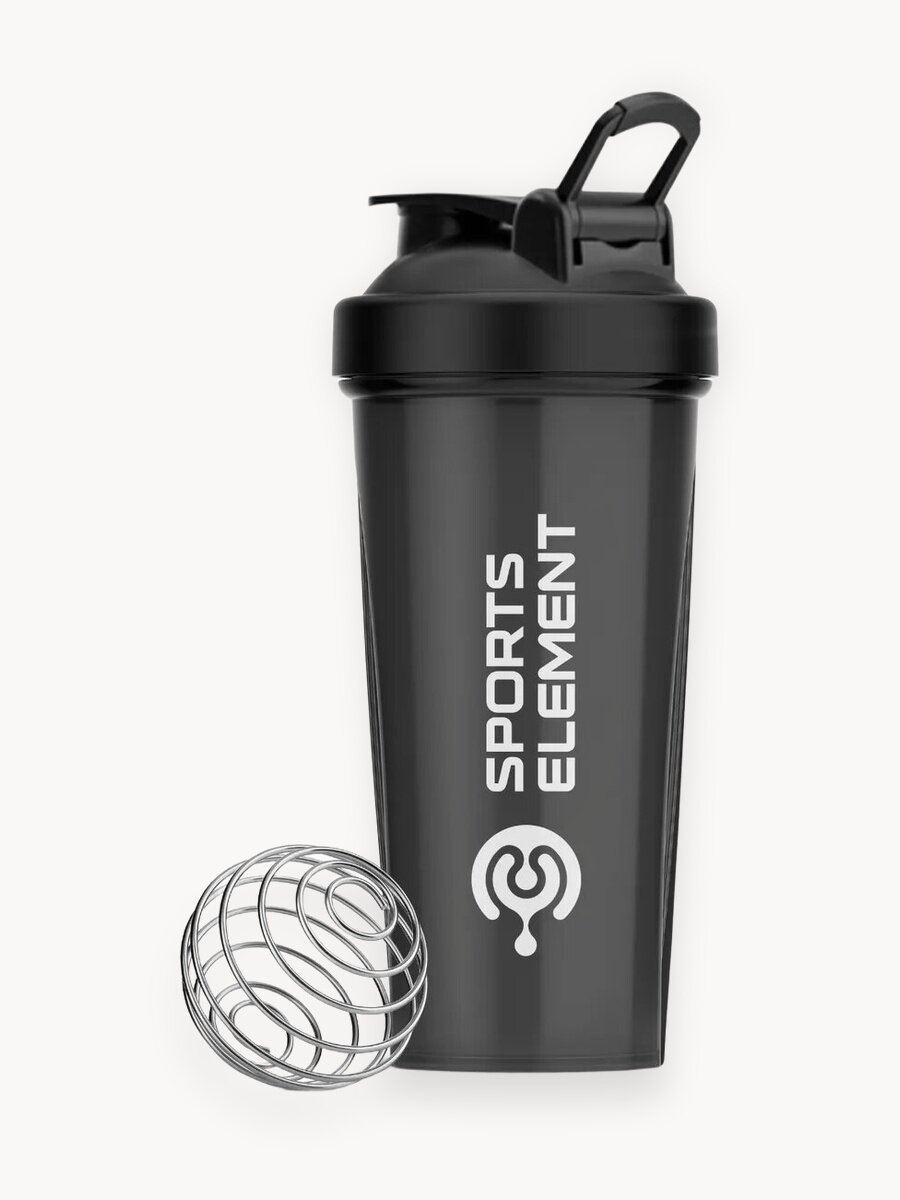 Шейкер для спортивного питания Sports Element "Onix" , 600 мл. С шариком