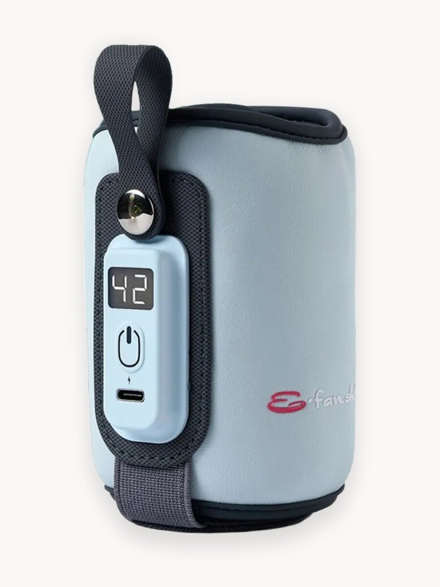 Подогреватель термос чехол с подогревом для бутылочки смеси молока воды