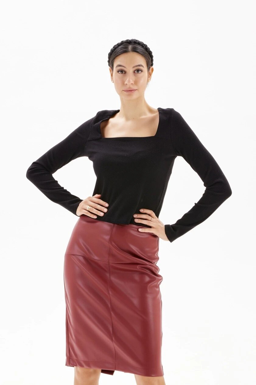 Лонгслив Selfie, размер XS, , черный — фото 1