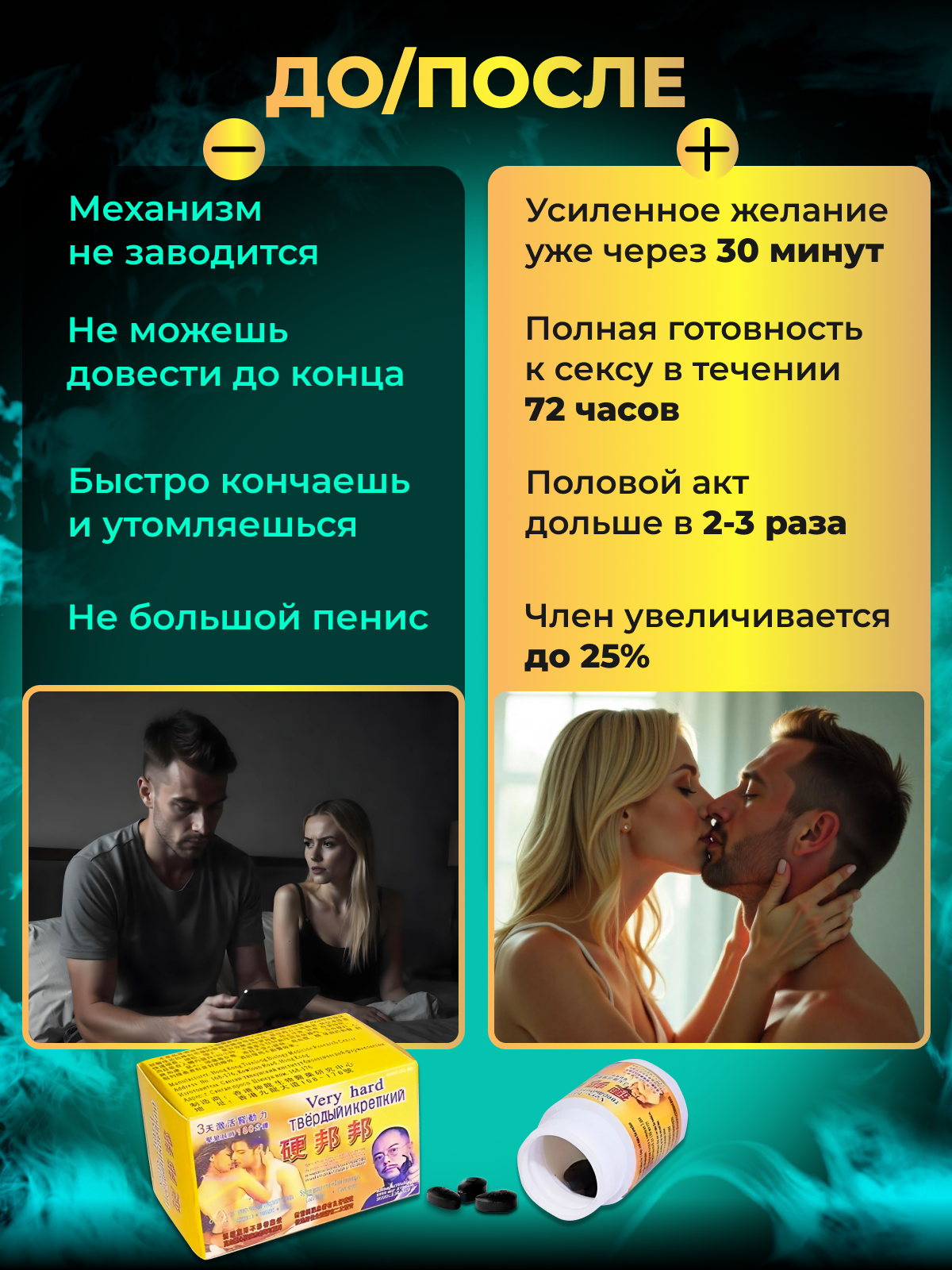 Картинки Виагра для мужчин возбудитель быстродействующий таблетки. Средство для потенции эрекции продления секса для двоих