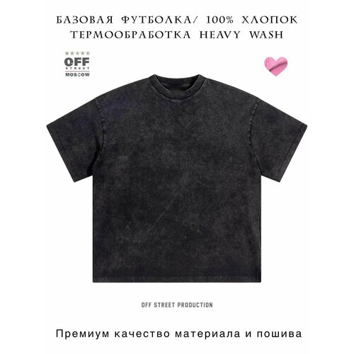 фото Футболка off street базовая коллекция, размер m, черный