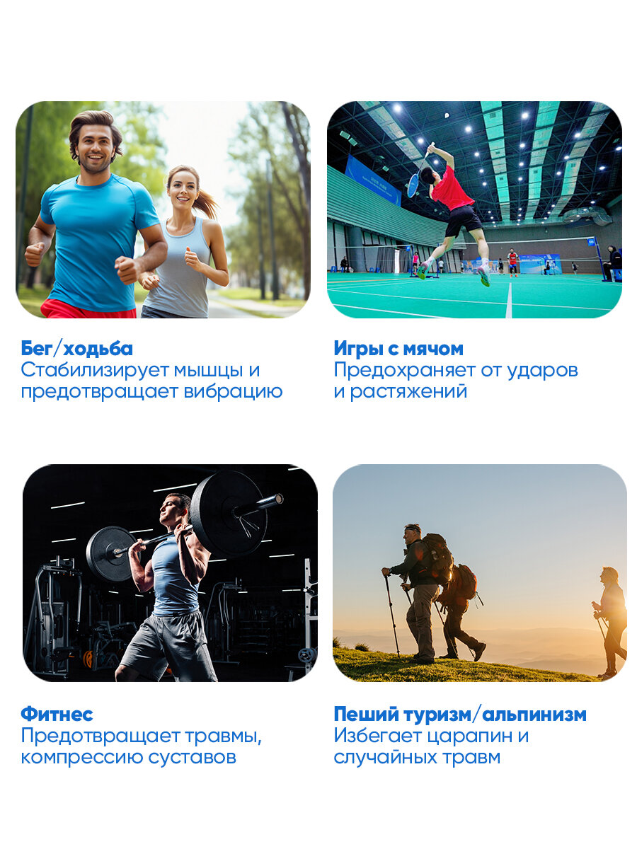 Наколенник Наколенники спортивные, Бандажи на коленный сустав, разъем сзади, сустав разъемный