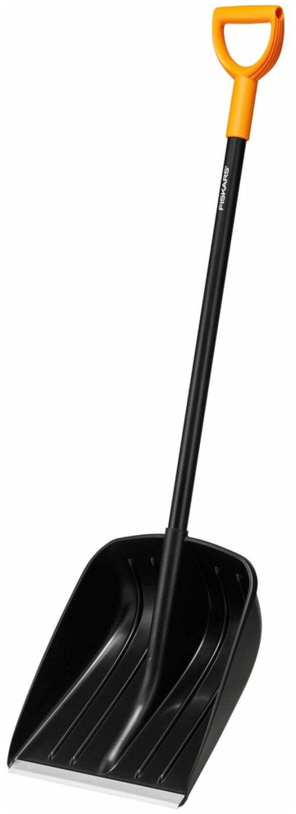 Классическая снегоуборочная лопата Fiskars Solid (1052525) цвет черный длина 131 см