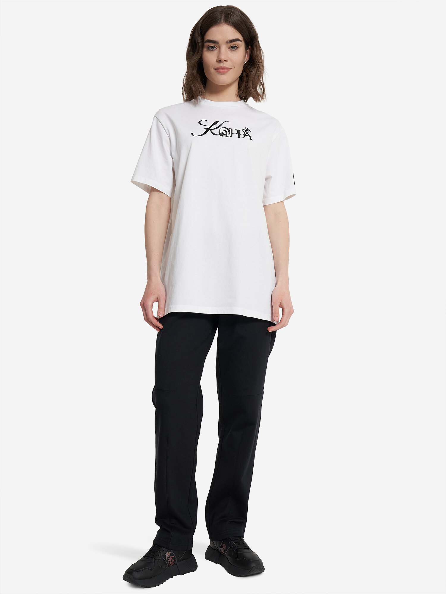 Футболка Kappa, размер 50-52, белый — фото 1