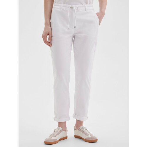 фото Брюки классические gerry weber, размер 38r, белый
