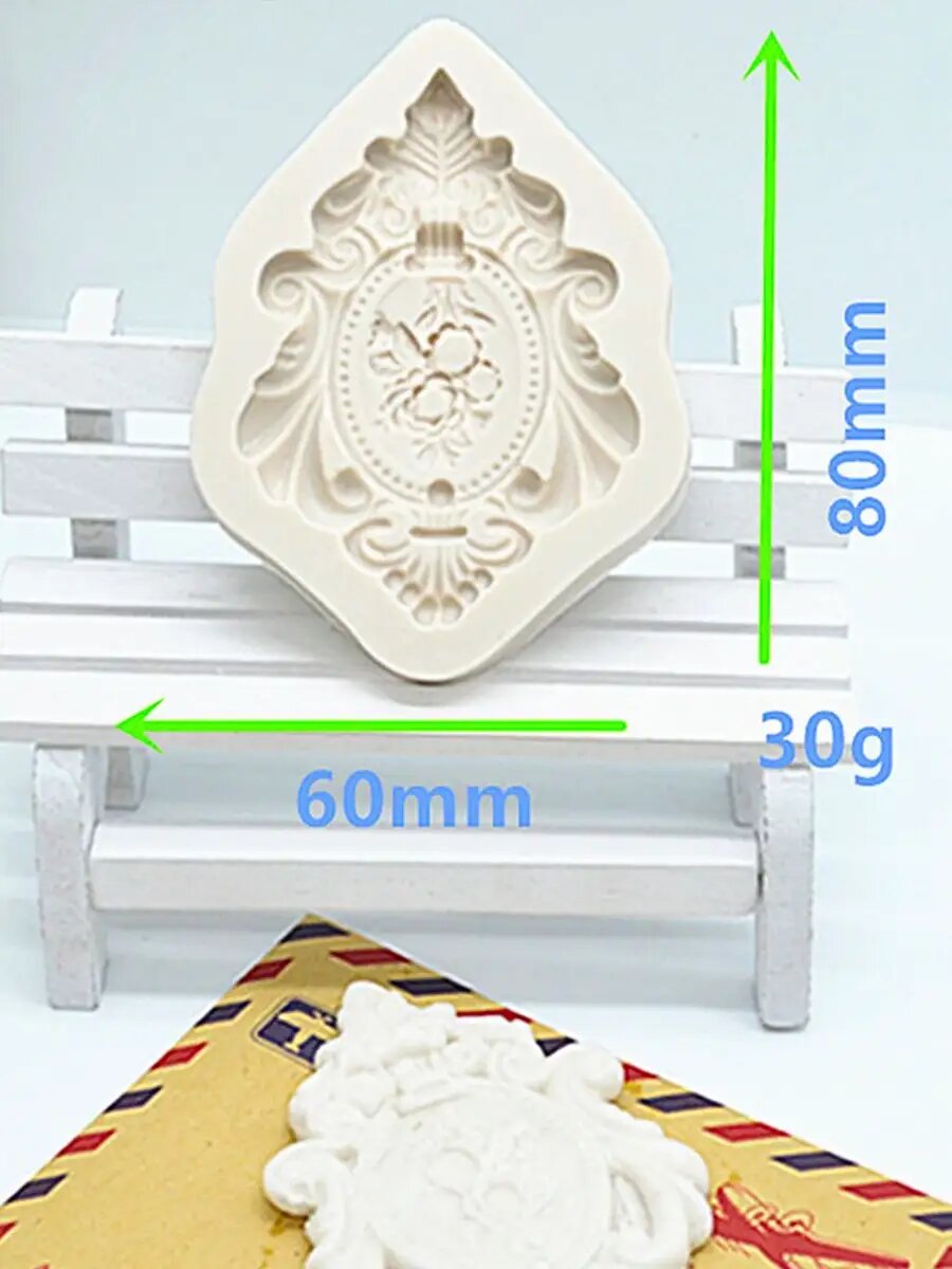 Силиконовая форма / молд для рукоделия "Герб" — фото 1