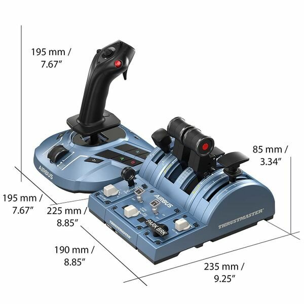 Набор Thrustmaster TCA CAPTAIN PACK X AIRBUS EDITION, Джойстик, Руд, Доп. модуль, Xbox Series X/S, PC — фото 1