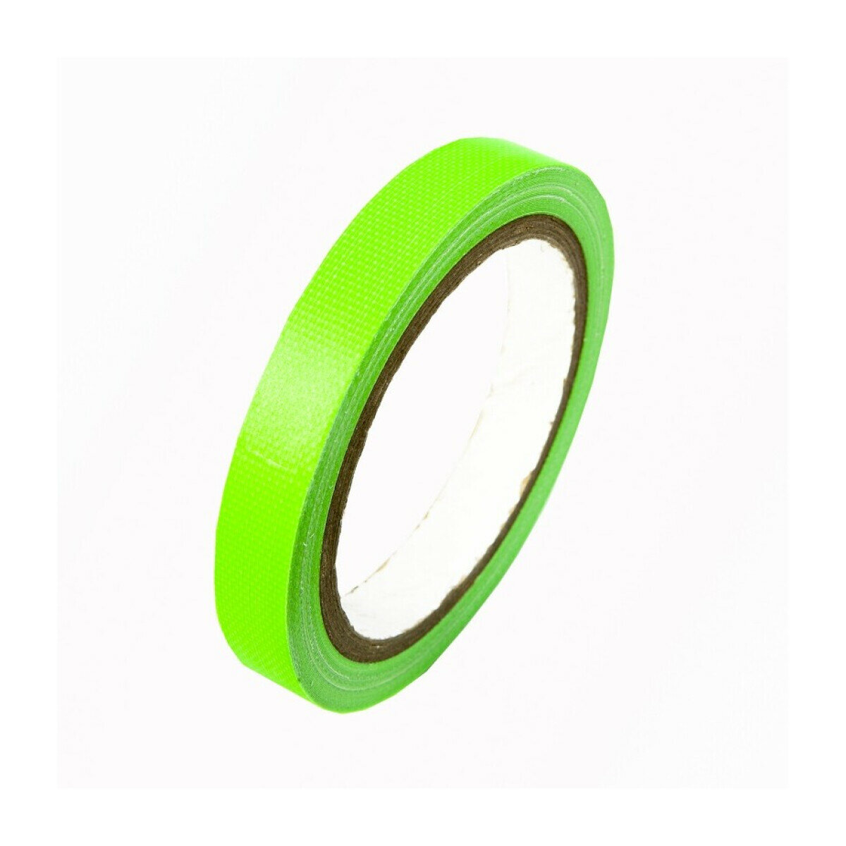 Клейкая лента студийный тейп зеленого цвета 15 мм х 25 м Fotokvant GP-1525 Green gaffer tape