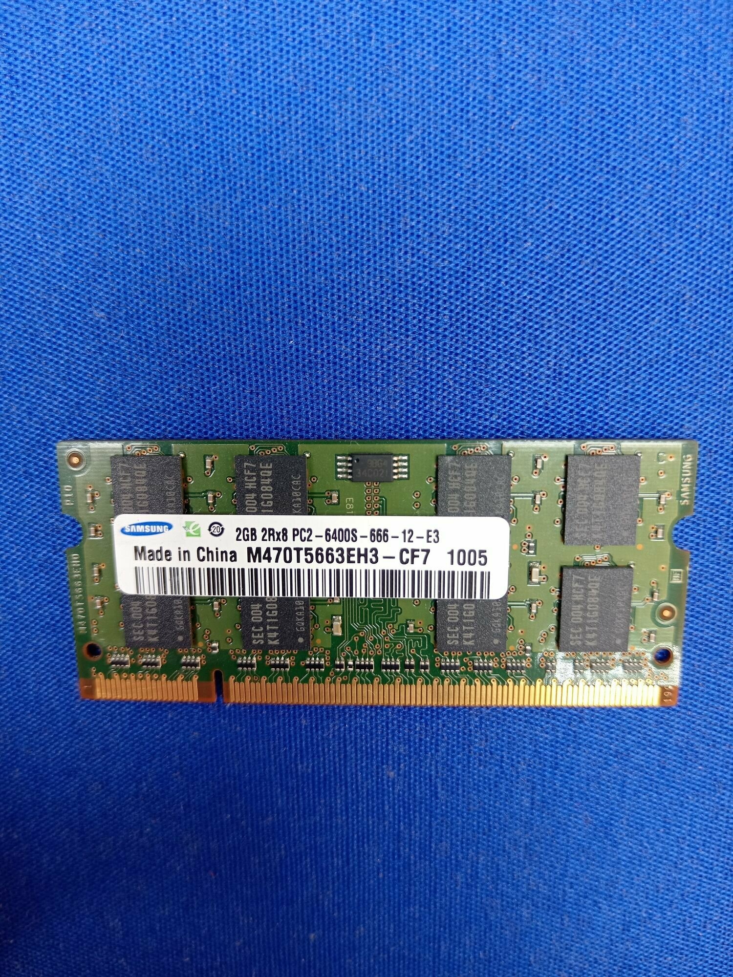 M470T5663EH3-CF7 DDR2 2GB 800Mhz для R425 Np-R425-Js02Ru Ноутбук Samsung Оперативная память арт. 13735