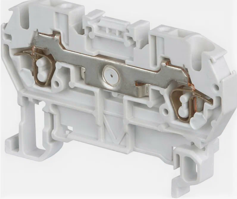 Клемма пружинная 2.5мм², 2-х проводная, синяя D2,5/5. N.2L 1SNA290023R2100 ABB