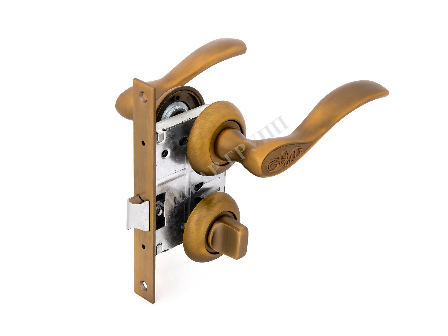 Комплект для двери Фабрика замков FZ SET 12L 170 BK coffee