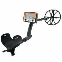 Металлоискатель Gold Hunter GOLDFORCE F19 с катушкой 13", проводные наушники, дисплей на русском языке