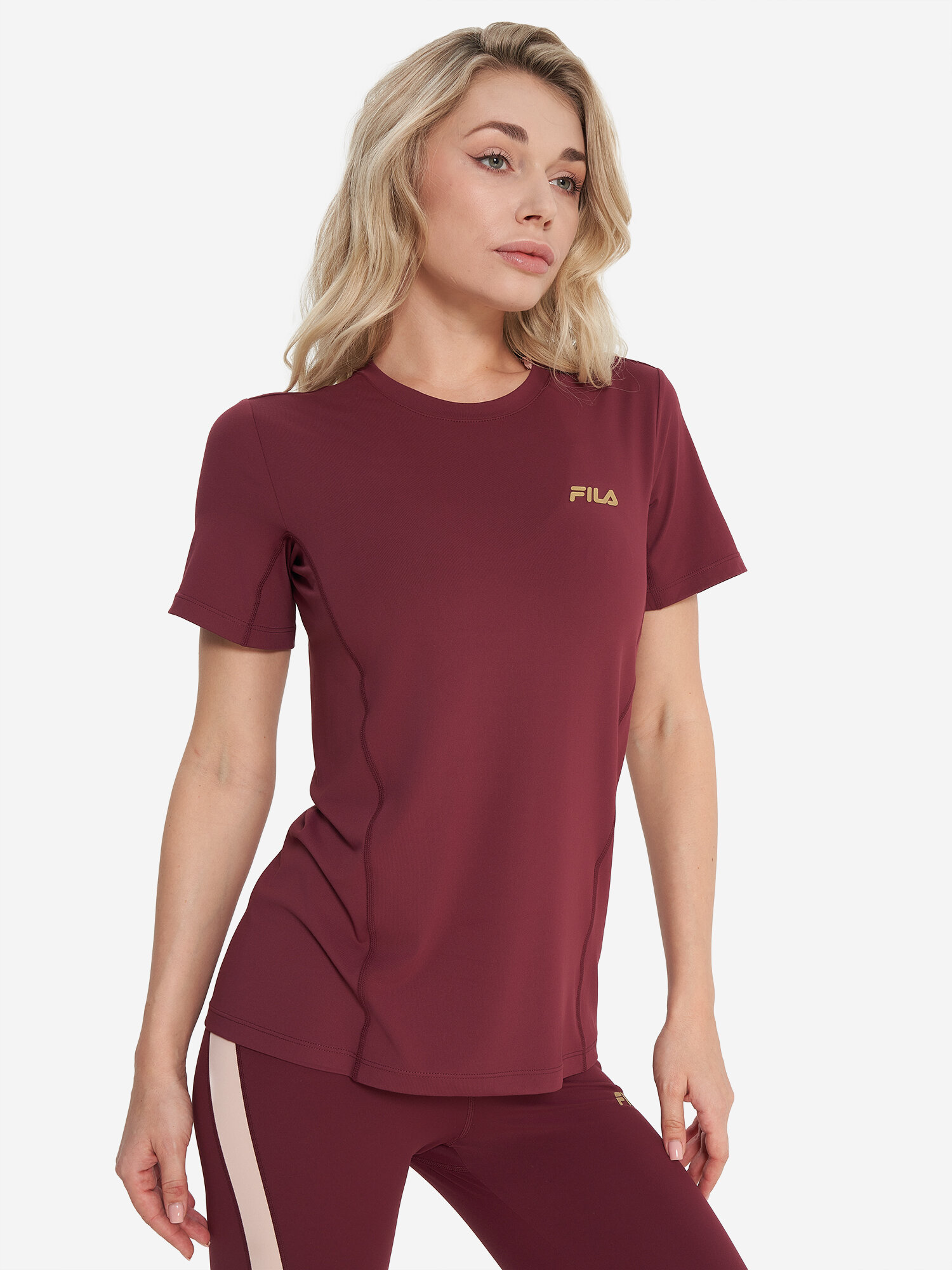 Футболка спортивная Fila Women's Fitness Regular SS T-shirt