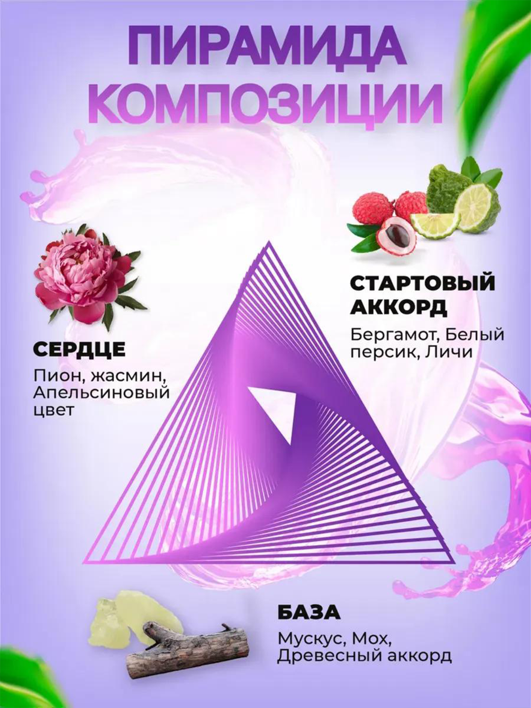 Парфюм Narcotiс Fleur, унисекс, цветочный, фруктовый, древесный аромат, 100 мл — фото 1