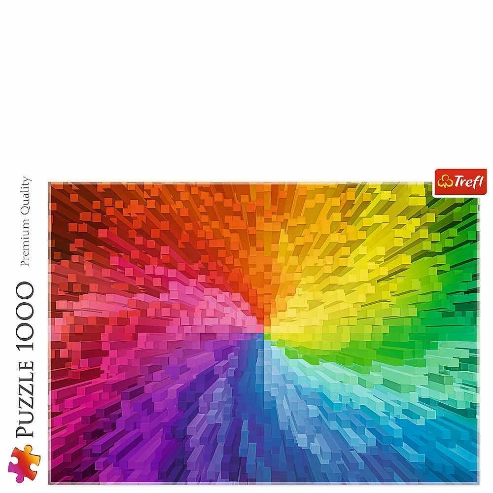 Пазл Trefl Градиент, 1000 элементов, в коробке