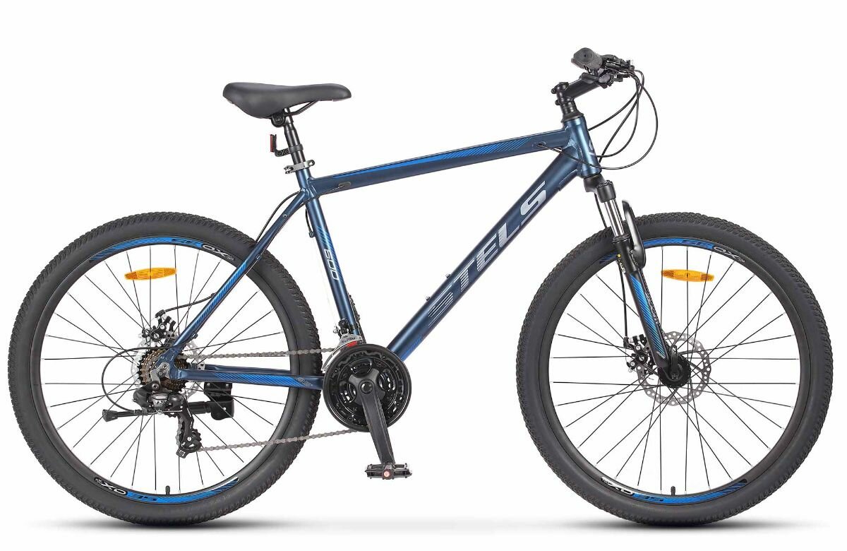 Велосипед горный STELS Navigator-600 26MD Z010 (м) , 19" темно-синий/синий