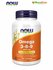 NOW Omega 3-6-9 1000мг 100 софтгелевых капсул Омега 3-6-9 из льня...